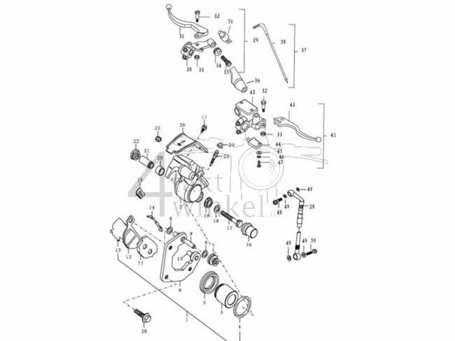 F2 - Brake caliper