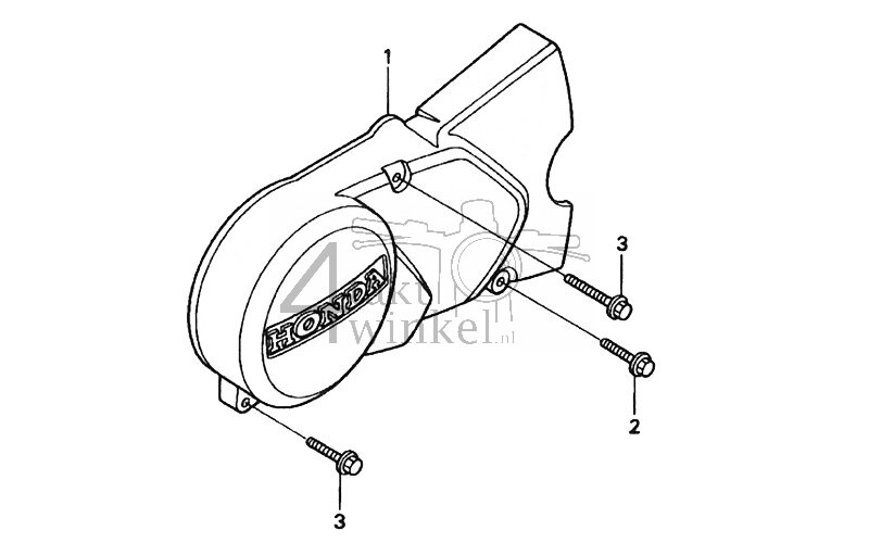E9 - Left Crankcase Cover