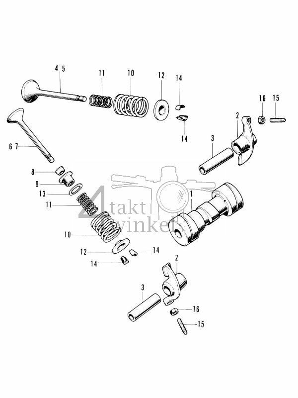 E3 - Camshaft - Valve