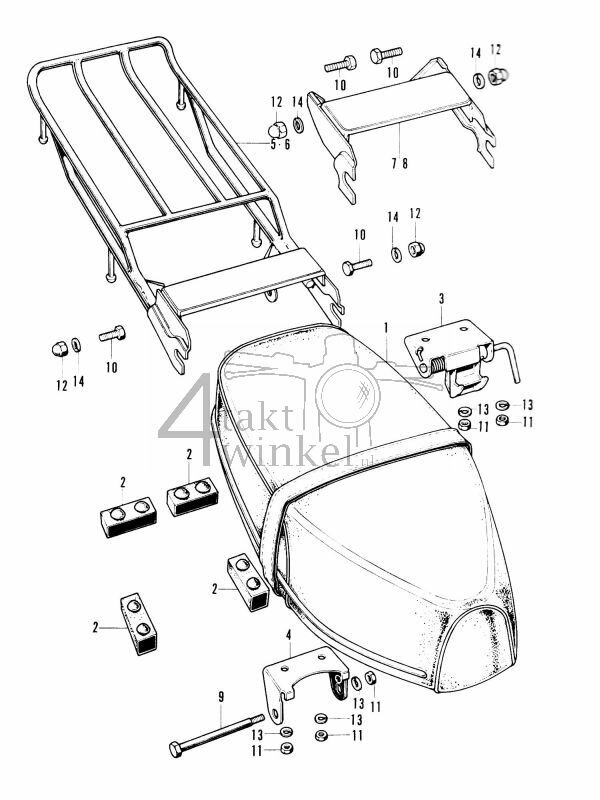 F9-1 - Seat - Seat Catch Bracket