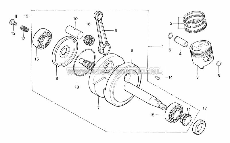 E9 - Crankshaft - Piston