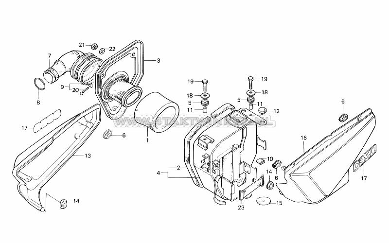 F13 - Aircleaner - Side Covers