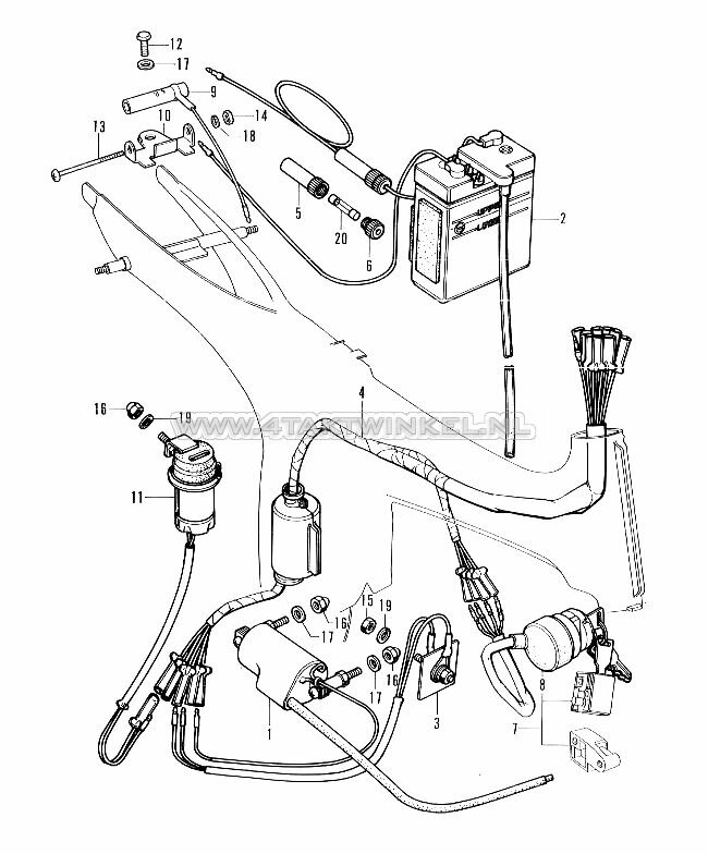 F18 - WIRE HARNESS - BATTERY