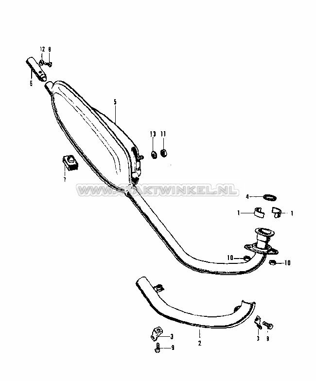 F8 - EXHAUST MUFFLER (TYPE 1)