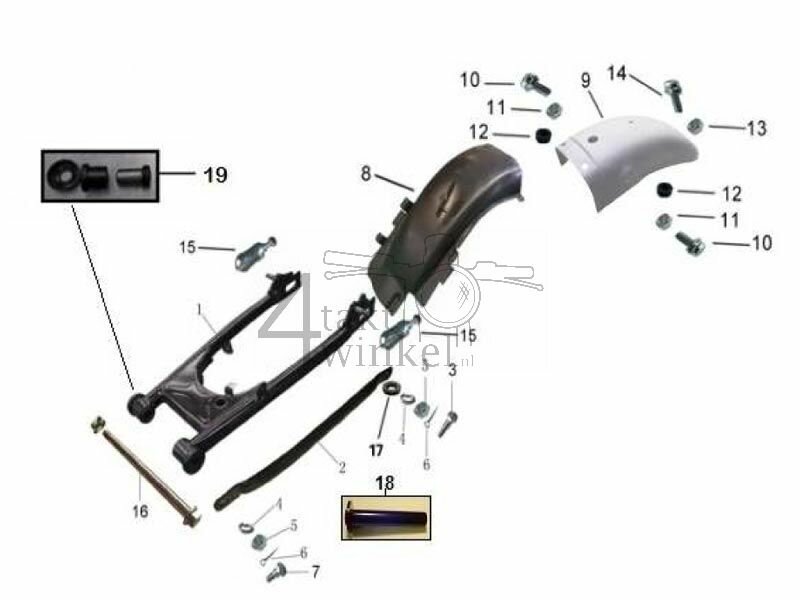 F9 - SWING ARM - MUDGUARD