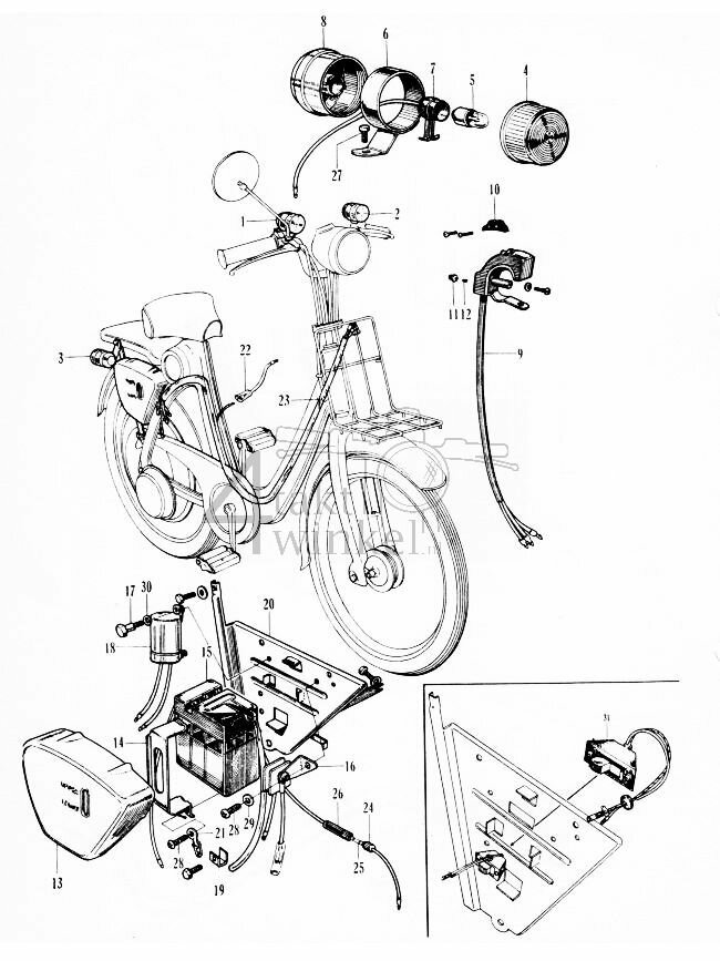 F16-1 - Winker (optional parts)