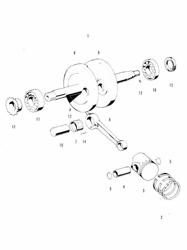E5 - Piston - Crankshaft