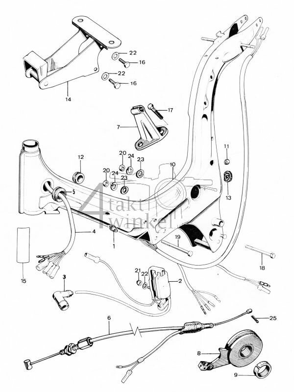 F10 - Frame Body - Wire Harness - Plate Seat - Setting