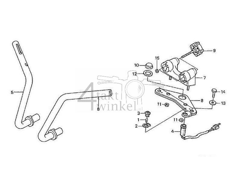 F4 - Steering Handle - Top Bridge