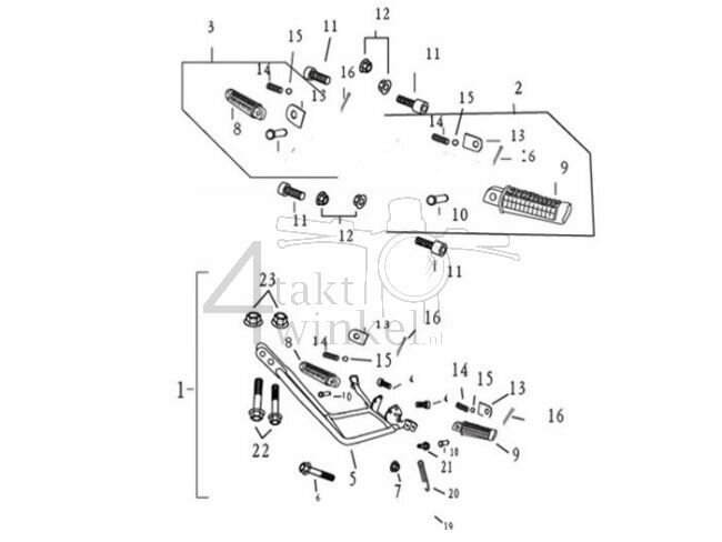 F17 - Foot rests