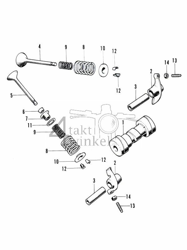 E4 - Camshaft - Valve