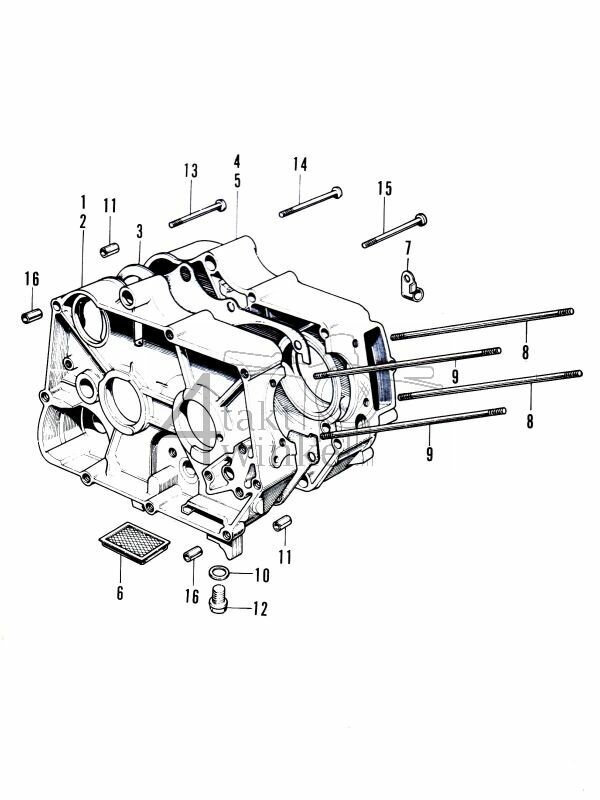 E6 - Crankcase
