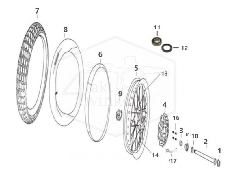 F12 - Front Wheel