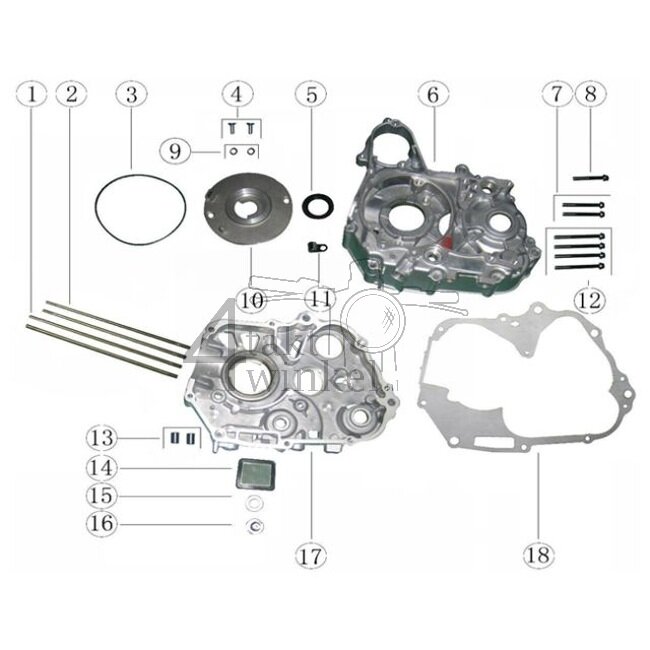 E4 - Crankcase