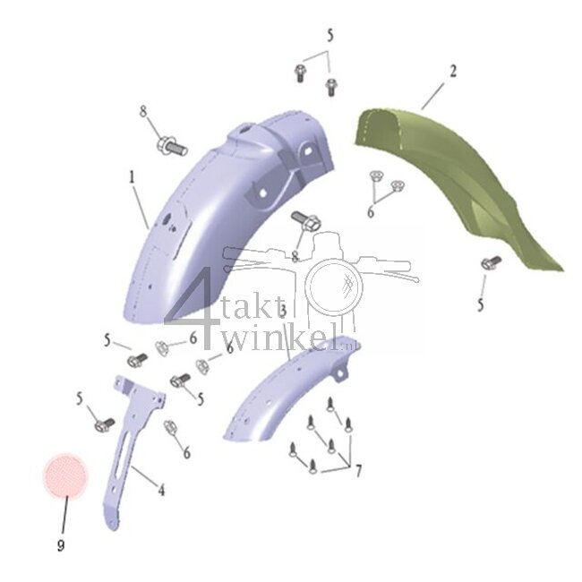 F18 - Rear Fender
