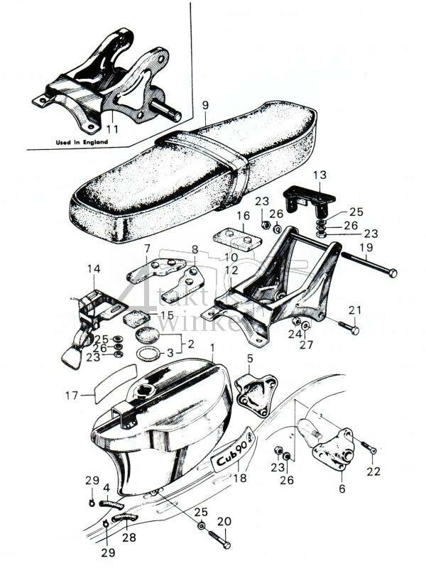 F6 - Fuel Tank - Seat (double seat)