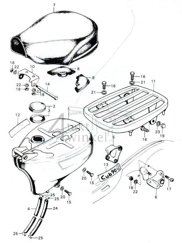 F6-1 - Fuel Tank - Seat (single seat)