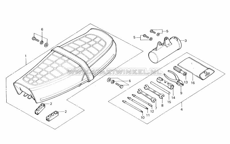 F12 - Seat - Tool Kit
