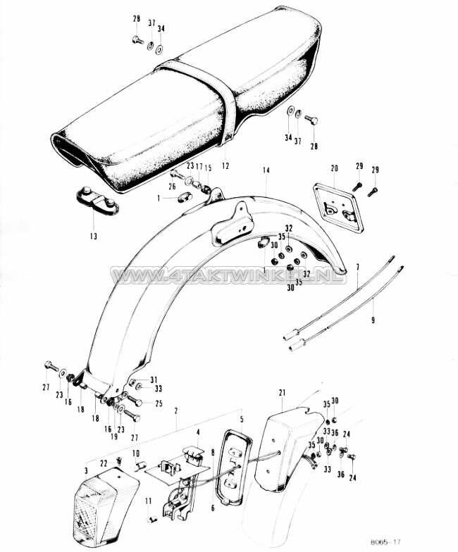 F6 - Seat - Rear Fender