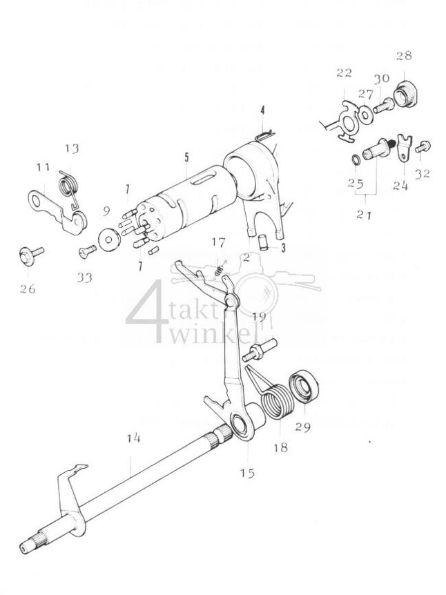 E9 - Gear Shift Drum