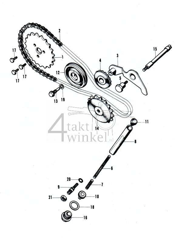 E5 - Cam Chain Tensioner