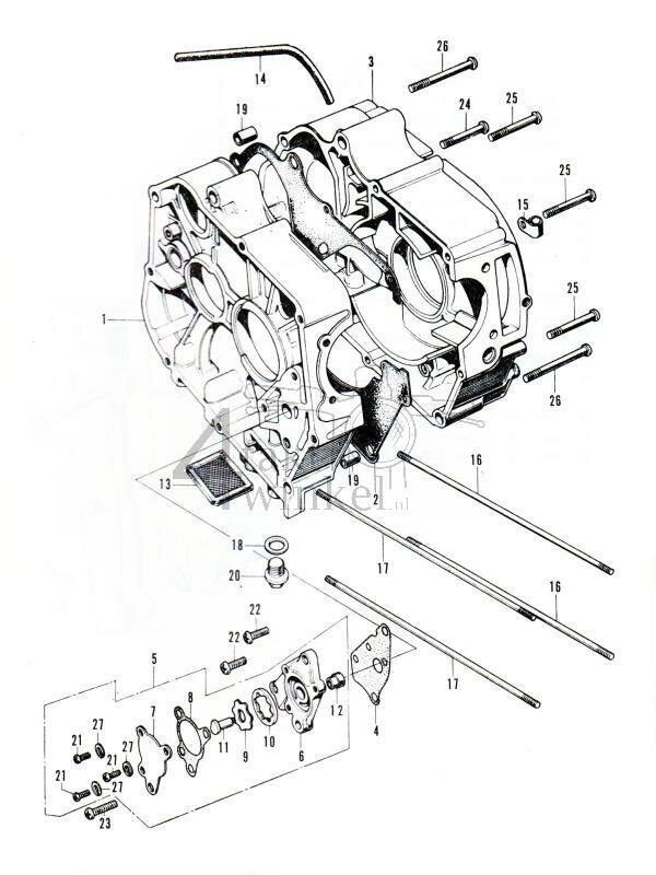 E12 - Crankcase - Oil Pump