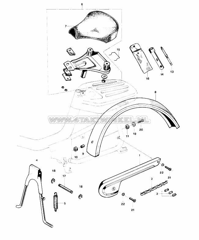 F7 - SEAT AND REAR FENDER