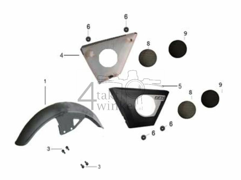 F7 - FRONT FENDER - SIDE COVERS