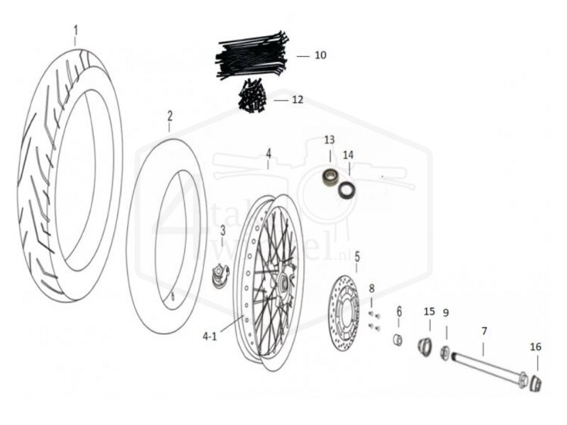 F12 - FRONT WHEEL