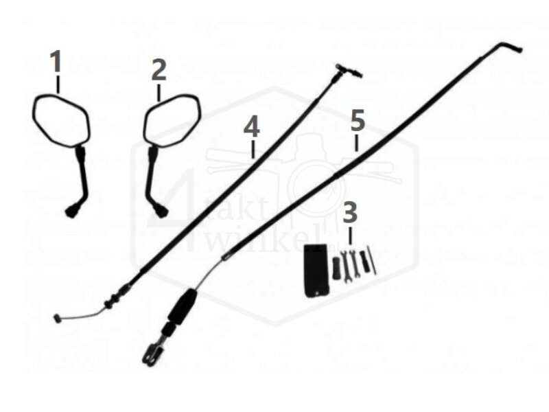 F11 - MIRROR - CABLES - TOOL