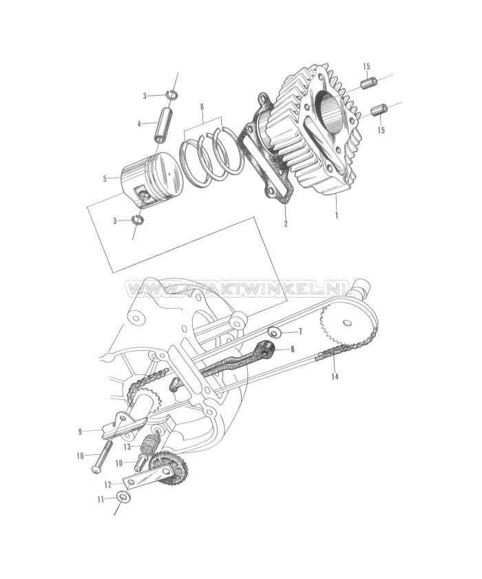 E3 - Cylinder - Cam Chain