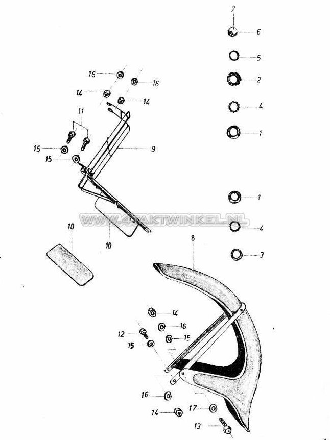 F2 - Front Fender - Front Carrier