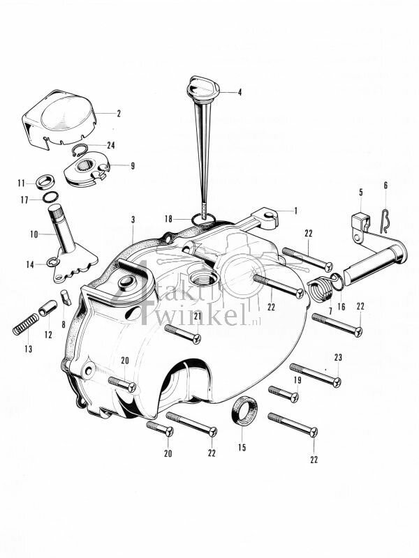 E2 - Right Cover - Clutch