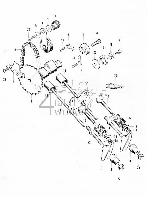 E3 - Valve Camshaft - Oil Pump