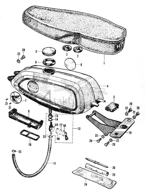 F6 - Seat - Fuel Tank