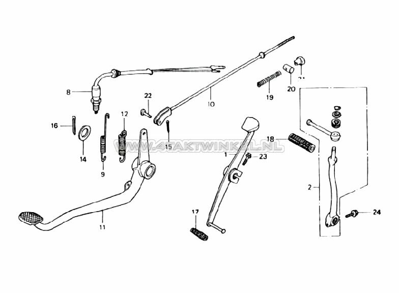 F16 - KICKSTARTER - PEDALS