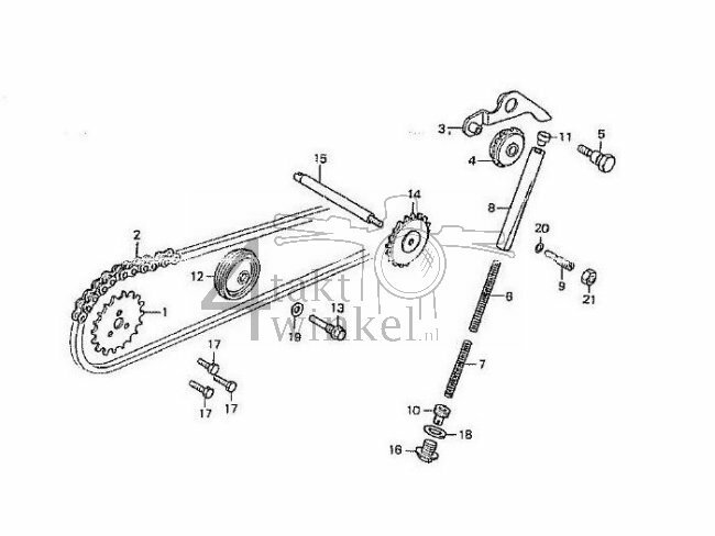 E3 - Cam Chain - Tensioner