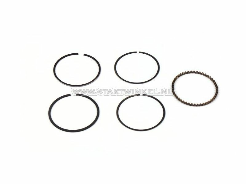 Piston rings 50cc GK4, 39.50 2nd oversize, original Honda