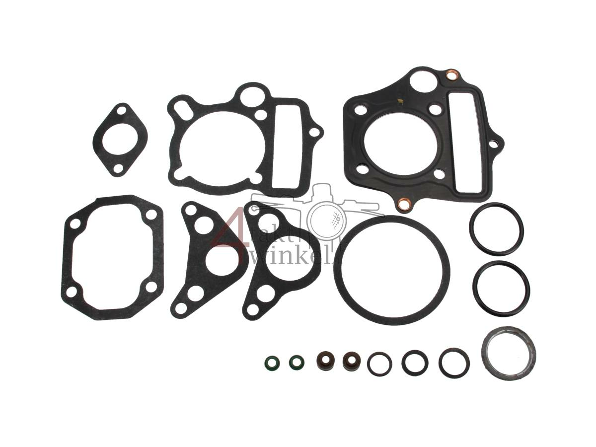 Gasket set A, head &amp; cylinder, 47mm, 70cc, R-design, fits SS50, C50, Dax