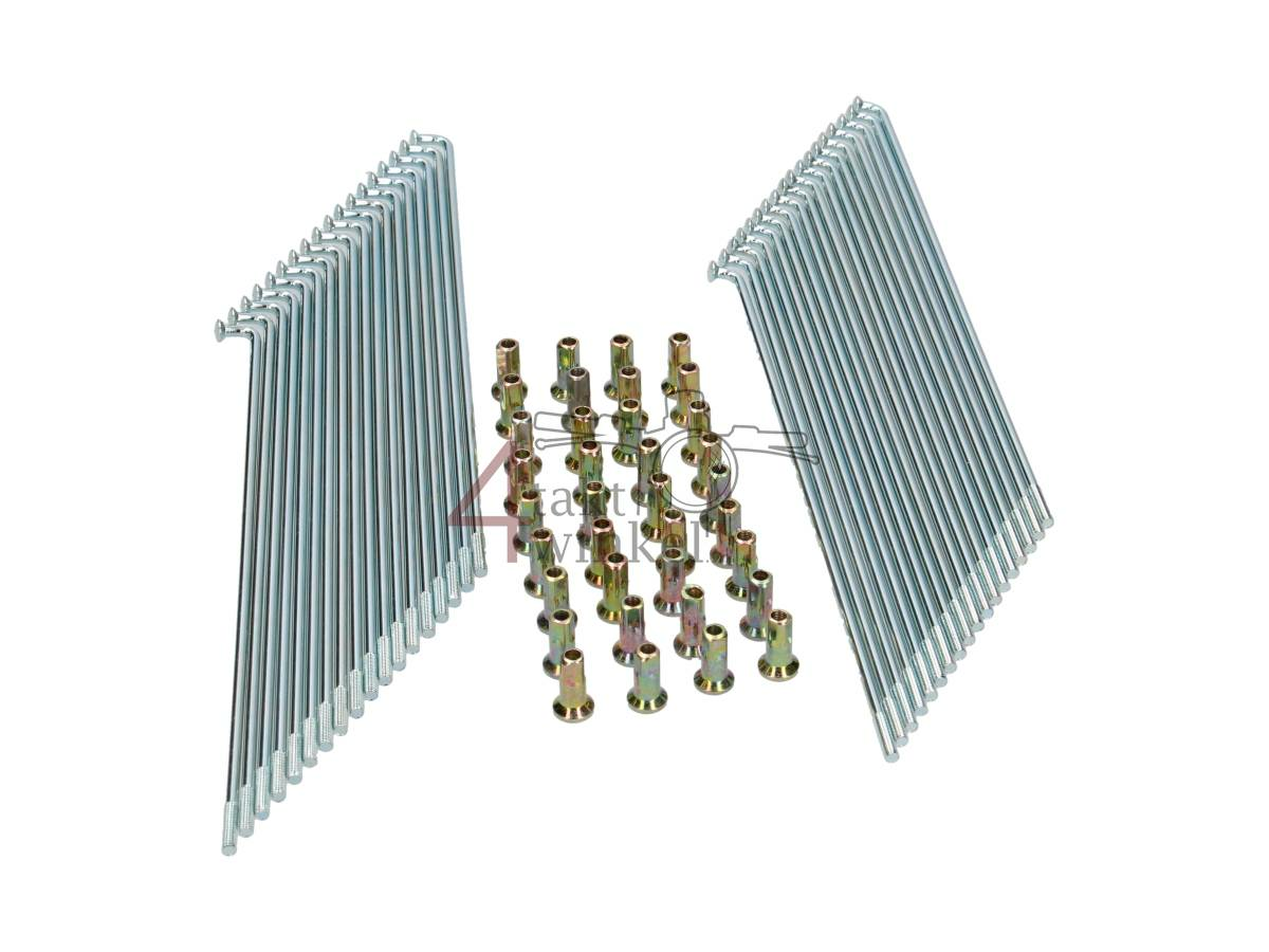 Spokes set 17 &quot;front wheel original look, fits SS50, CD50, C50