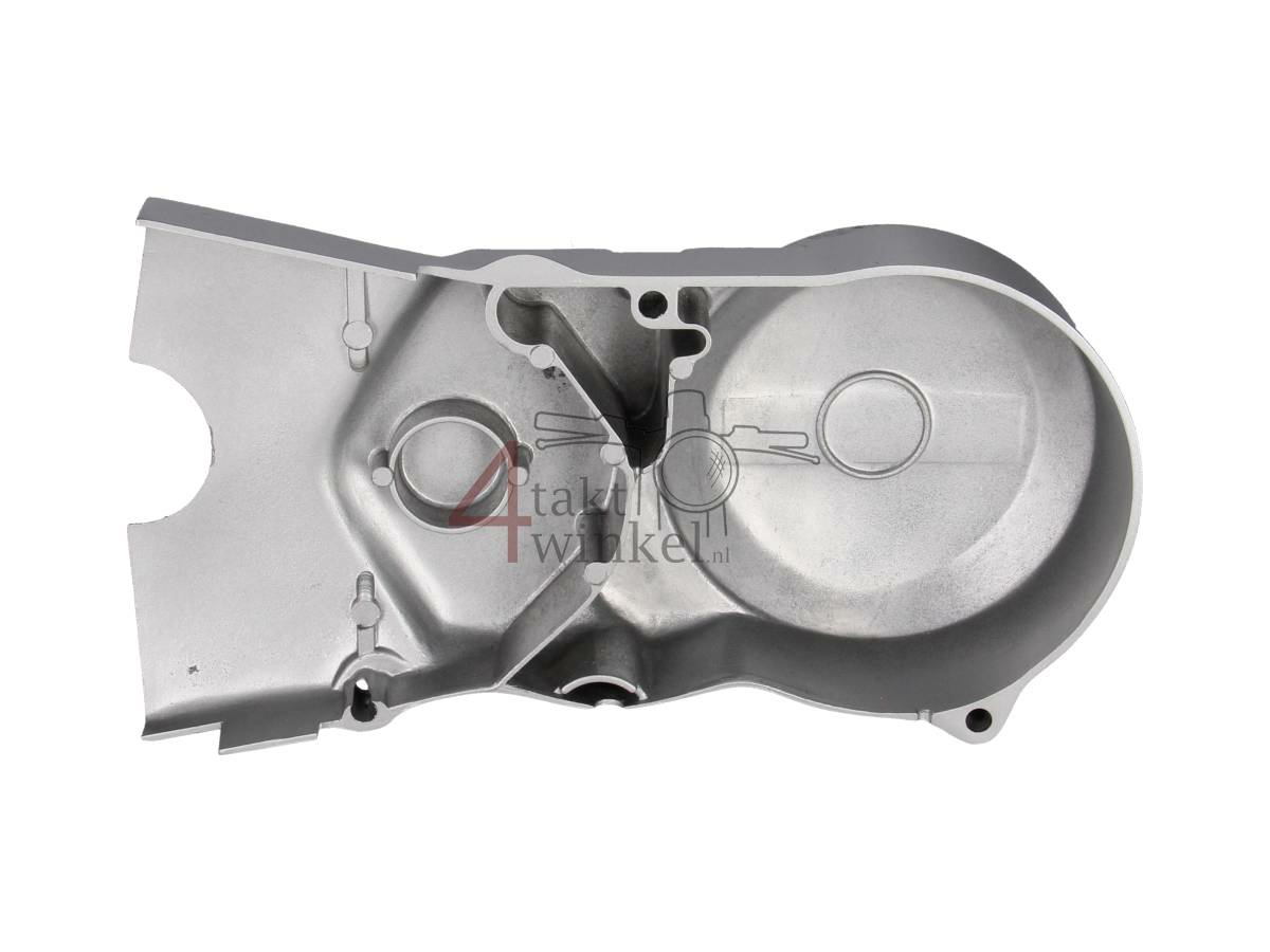 Ignition cover CDI universal, silver, long, type 2