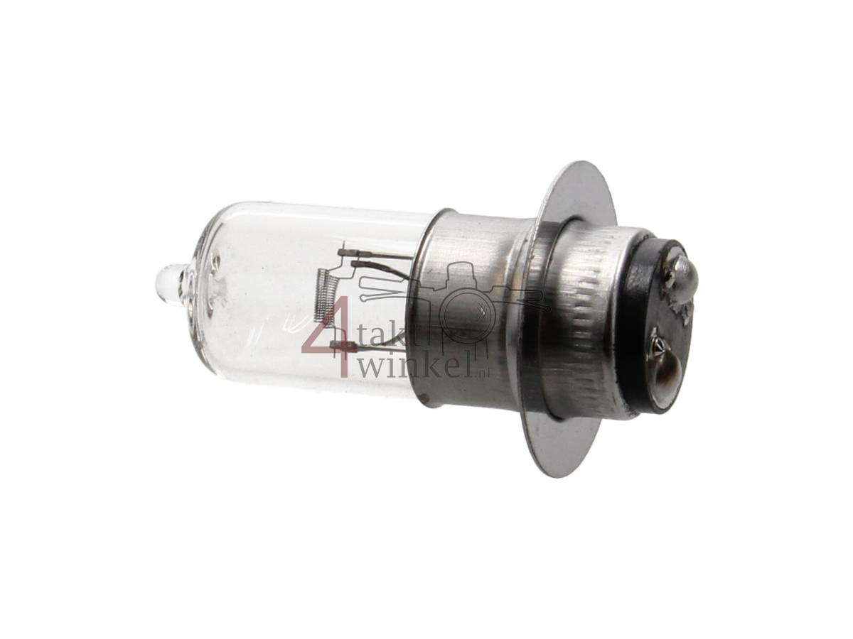 Bulb headlight P15d, dual, 12 volts, 35-35 watts, e.g. SS50 socket, halogen