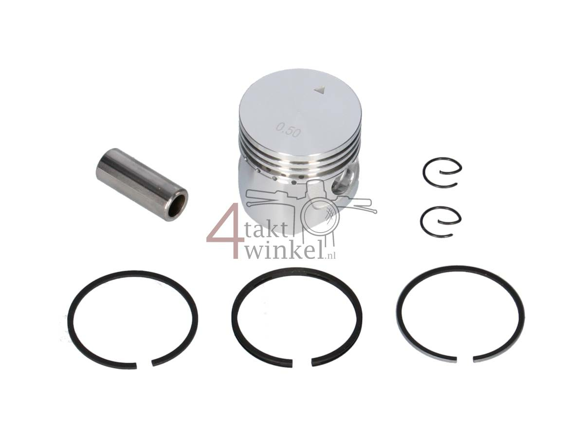 Piston set Novio, Amigo, PC50, P50 42.50mm 2nd oversize