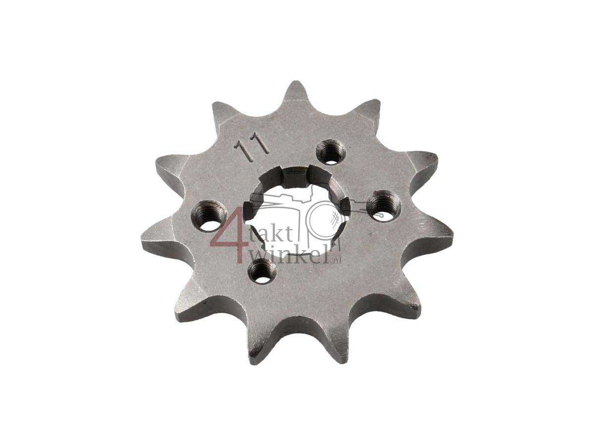 Front sprocket, 428 chain, 17mm shaft, 11, m3 holes, fits Mash, AGM, Hanway