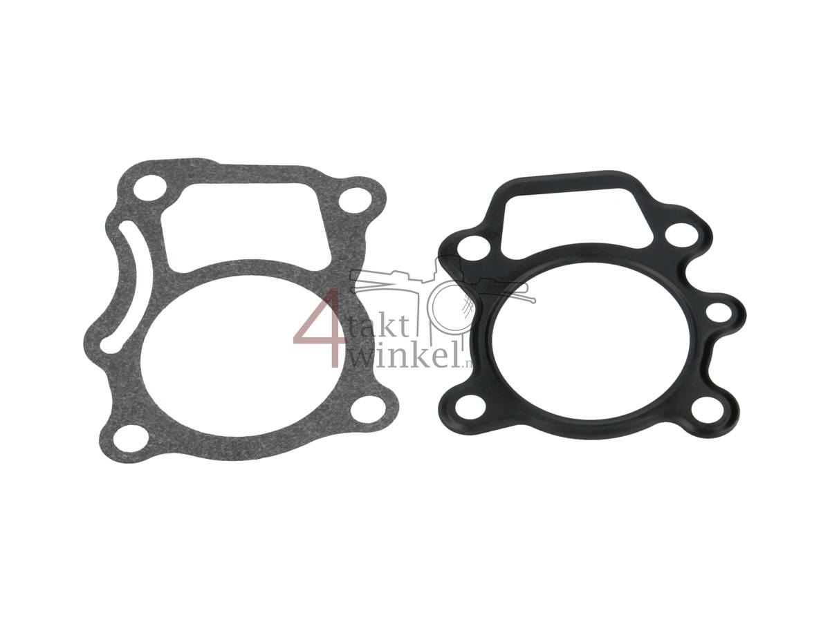 Gasket set A, head &amp; cylinder, Novio, Amigo, PC50, PS50, 60cc, Thin