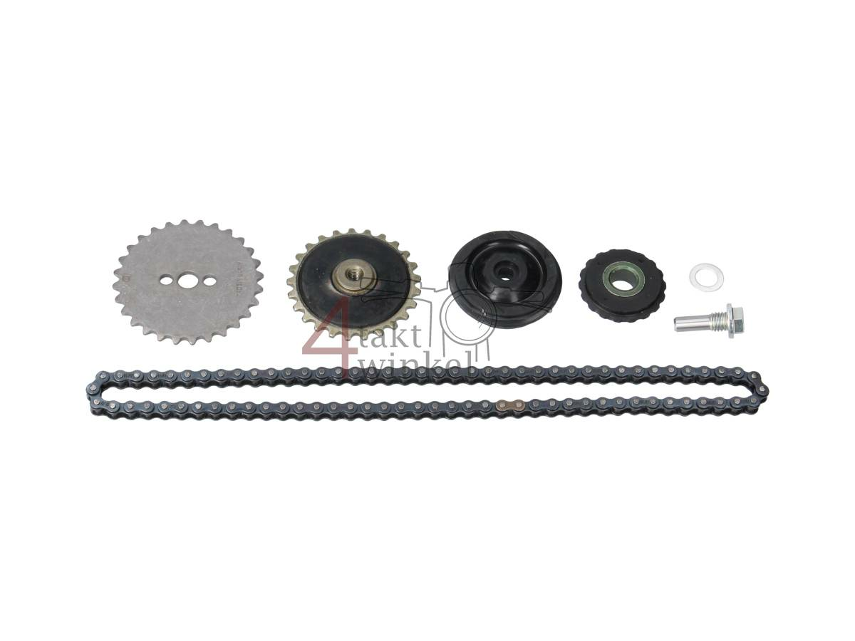 Timing set, fits GK4, 12 volt models, A-quality