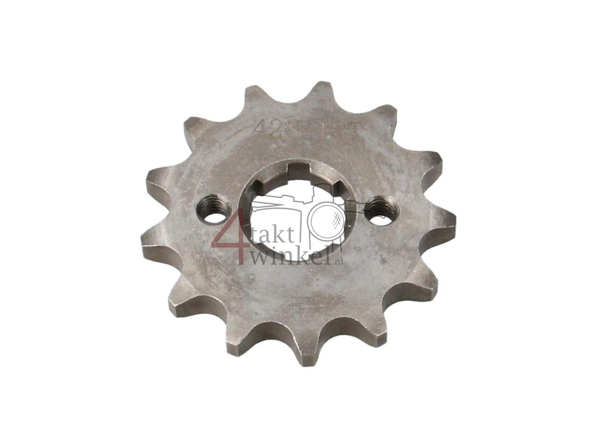 Front sprocket, 428 chain, 20mm shaft, 13, Mash
