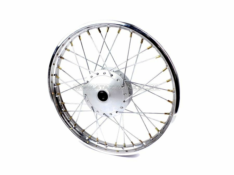 Wheel complete, front wheel, 17", fits C50 NT, CD50s Benly