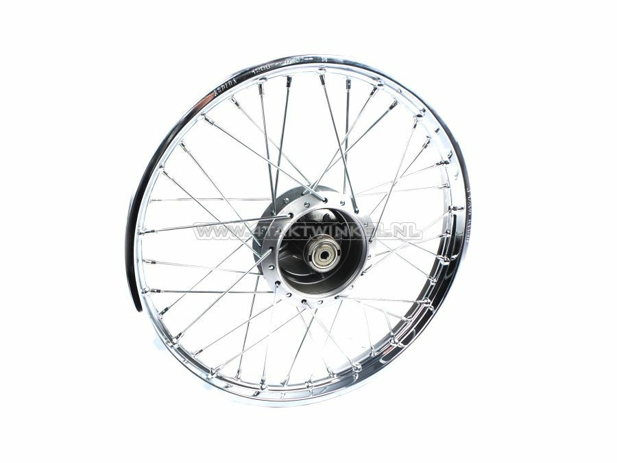 Wheel complete, front wheel, 17", OT, fits C50, CD50, SS50