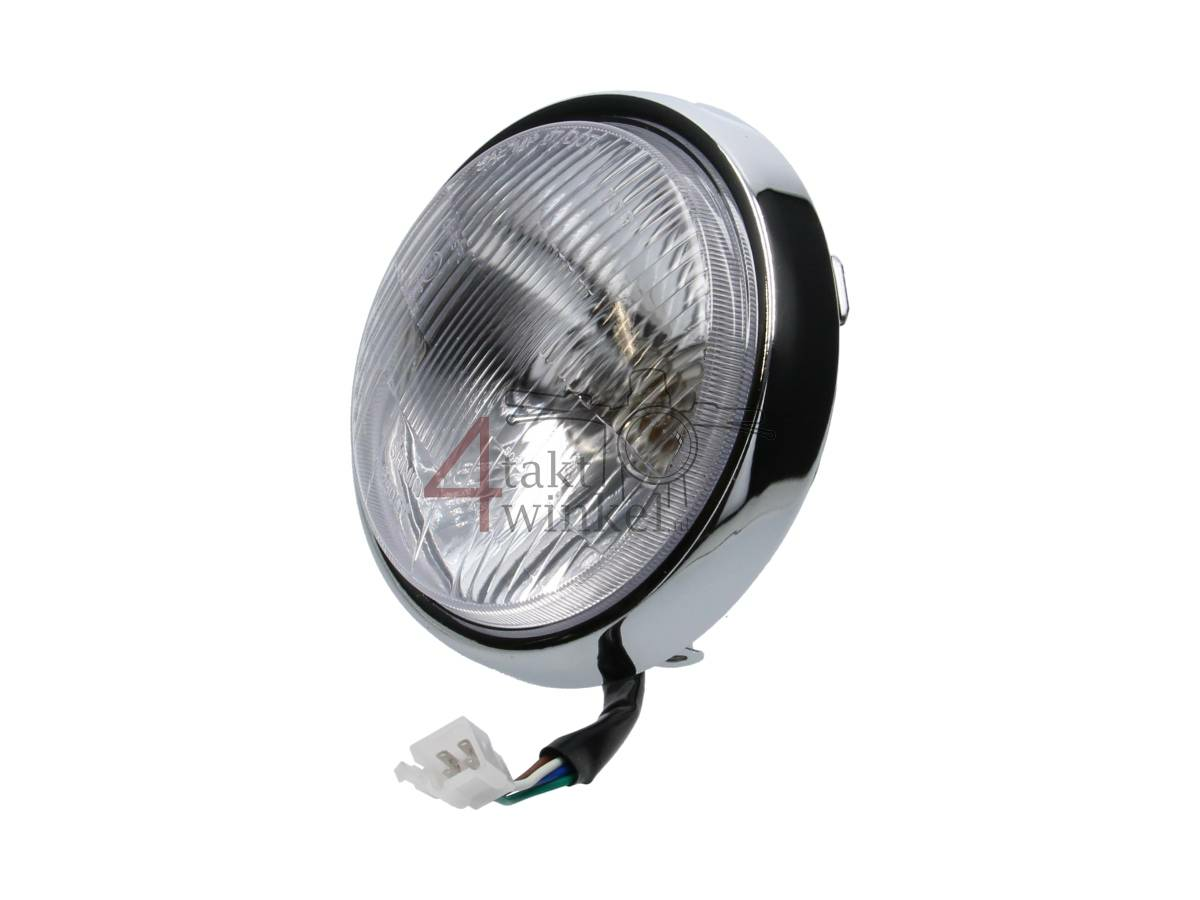 Headlight unit Monkey, Ape 50, CB50, CY50 with E-approval